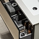 bathroom cabinet with under sink